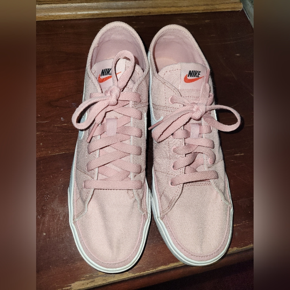 Pink NIKE sneakers